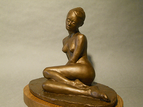 Seated Nude II 3 "Figures"