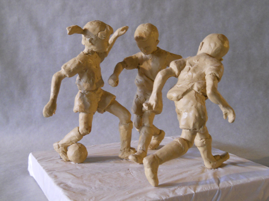 human clay model